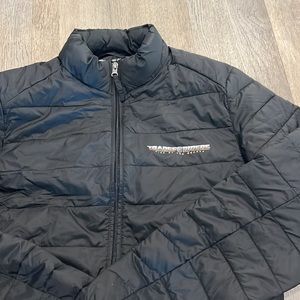 NWOT UNISEX BLACK DOWN JACKET TRANSFORMERS